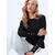 Trend Alacati Stili Ženska bluza Alc-X14417, Crna