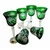 Marika Kozarci za vino Emerald Crystal 280 ml z vonjem ananasa