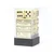 Kockice Chessex - Opaque - Ivory & Black - Dice Block 16mm (12)