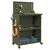 Kolicˇar za alate s policom Maslinasto zelena 65 x 35 x 111 cm