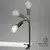LED lampa sa klipsom 1xE27/4,2W/230V 2700K crna