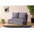 Atelier del Sofa Taida Kauč, Sivi