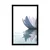 Plakat lotosov cvet v reki - 30x45 silver
