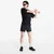 Majice District Vision Short Sleeve Boxy Training Tee Black Flame L