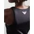 EA7 Emporio Armani Top črna/bela