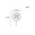 Globo 33598 - LED solarno svetlo LED/0,06W/3V IP44