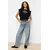 Trendyol Milla Ženska majica TWOSS24TS00020, Crna