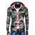 OMBRE CLOTHING muška sportska jakna s kapuljačom Myles, kamuflažno-zelena, S