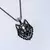 Ogrlica Hollow Wolf - Crna KP33460