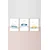 Wallity Uramljena slika Huhu151, 50x70 cm , 3 dela