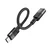 Hoco OTG USB-C na Lightning adapter Hoco 3A 0,1 m U107 črn