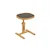 Hanah Home pomoćni sto Opus Kare 42, 42 cm, hrast / crni mermer
