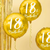 Balon Gold 18 let