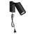 Solight WO3002-B - Zidna svetiljka CELE 1xGU10/30W/230V crna