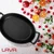 Oval oven dish, cast iron, 23 x 17 cm, red - LAVA