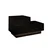 Hanah Home noćni ormarić Kayra, 70 cm, crno drvo