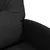 Blagovačke stolice s kotačima 2 pcs Crna 57 x 67 x 95 cm