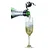 Champagne bottle stopper, plastic - Westmark