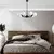 Opviq Luster Antler-13769, 74cm, IP20, Crno-beli