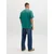 JACK & JONES Majica JJEStar smaragd/bela