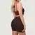 GymBeam Women‘s NEO Seamless Shorts Mocha