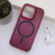 Futrola za telefon Maska Candy Shield Magsafe za iPhone 16 Pro bordo