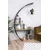 Hanah Home Garden Atlantic Polica za knjige 85x180x35cm, Crno braon