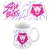 Šolja Pyramid - KPop Demon Hunters - Saja Boys LogoPod Mug