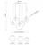 TK Lighting Viseča svetilka ESME GRAPHITE 5382