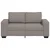 Vidaxl Dvosed kavč taupe 160x77x82 cm blago
