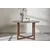 Venture Design Jedilna miza Durango 120x75 cm rjava
