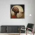Canvas Slika na platnu Pogled, 100x100 cm