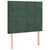 Vidaxl Box spring postelja z vzmetnico temno zelen 90x190 cm žamet