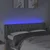 LED uzglavlje svjetlosivo 147x16x78/88 cm od tkanine