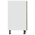 Vidaxl Spodnja omarica s predalom “Lyon” starinski les 50x46x81,5cm