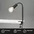LED lampa sa klipsom 1xE27/4,2W/230V 2700K crna