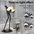 Immax 08808XL - Podna lampa SILUETTE 6xE27/25W/230V, visina 180 cm Human Ball