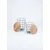 Hanah Home set klub stolova Riva, atlantski bor / crni