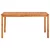 vidaXL 3058088  5 Piece Garden Dining Set with Cushions Solid Acacia Wood (45962+2x312130)
