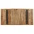 vidaXL Jedilna miza 160x80x76 cm robusten mangov les