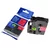 Kompatibilna traka Brother TZe - 521 / TZ-521 - 9mm x 8m - Crna tinta / plava podloga KP36512