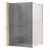 Stena za prhanje Rea Flexi Grey/Gold 130