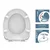 WC deska Schütte NEON PAINT Duroplast, Soft Close