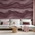 Samolepilna tapeta valovite rjave teksture - 441x297