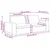 Set sofe 2 pcs Svijetlo siva 222 x 80 x 82 cm tkanina