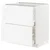 METOD / MAXIMERA Pod.element, 2fronta/2vis.fioke, bela Enköping/bela im. drveta, 80x60 cm