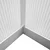Staklenik od aluminija 481 x 250 x 195 cm 23,44 m3