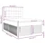 Vidaxl Box spring posteljni z vzmetnico črn 140x190 cm blago