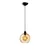 Opviq Luster Benek-20-14304, 20x20x120, IP20, Crno-žuti