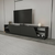HANAH HOME TV polica Rhodes Anthracite